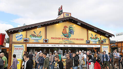Aus nach 80 Jahren auf der Wiesn: Poschner's Hühner- und Entenbraterei bekommt dieses Jahr keine Lizenz.