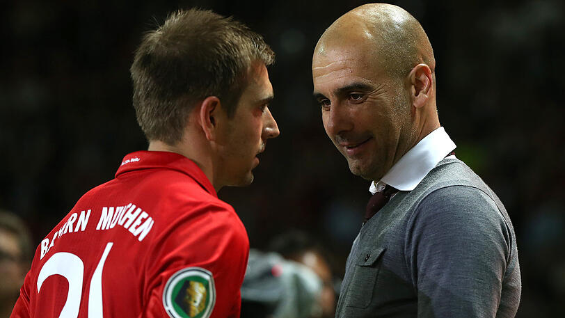 Pep Guardiola lobt seinen ehemaligen Schützling Philipp Lahm vor dessen 500. Einsatz für den FC Bayern.
