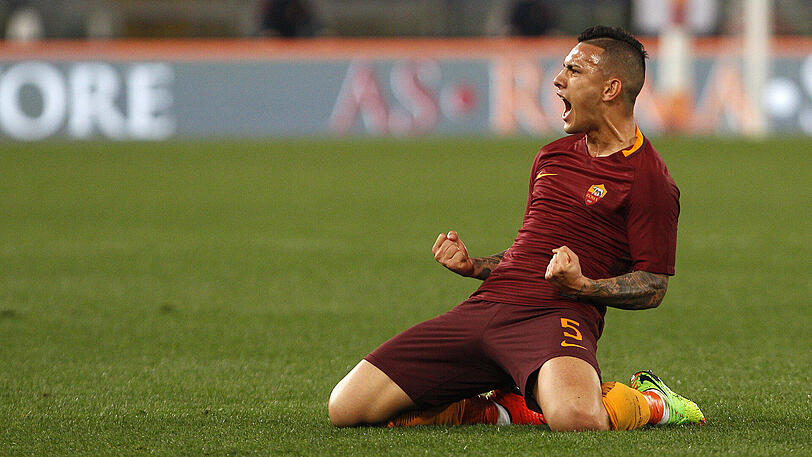Leandro Paredes schaffte in der vergangenen Saison zwar den Durchbruch beim AS Rom (27 Serie-A-Partien, drei Tore, ein Assist), von einem Stammplatz kann allerdings nicht die Rede sein.