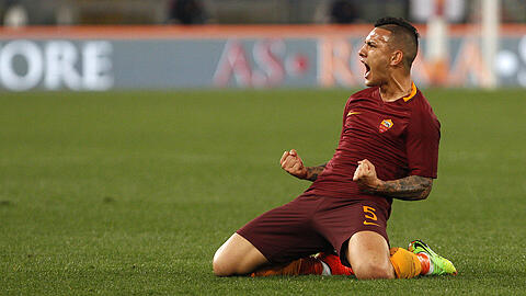 Leandro Paredes schaffte in der vergangenen Saison zwar den Durchbruch beim AS Rom (27 Serie-A-Partien, drei Tore, ein Assist), von einem Stammplatz kann allerdings nicht die Rede sein.