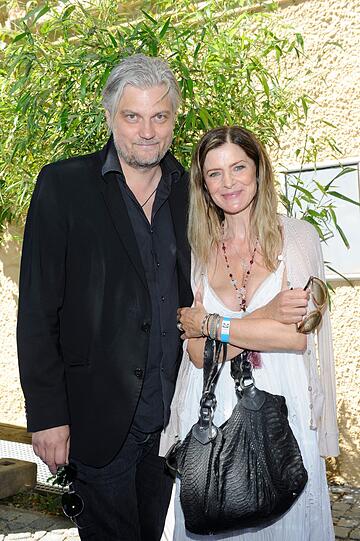 Sharon von Wietersheim und Freund Frank Meiling.