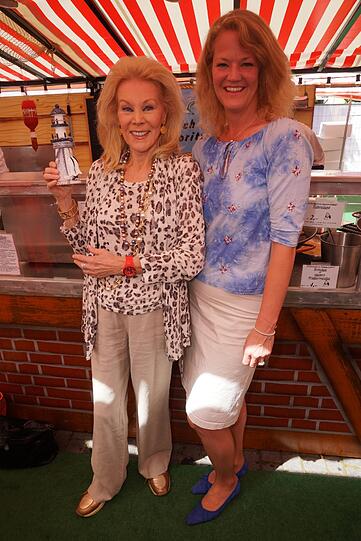 Birgit Bergen und Nicole Brühl.
