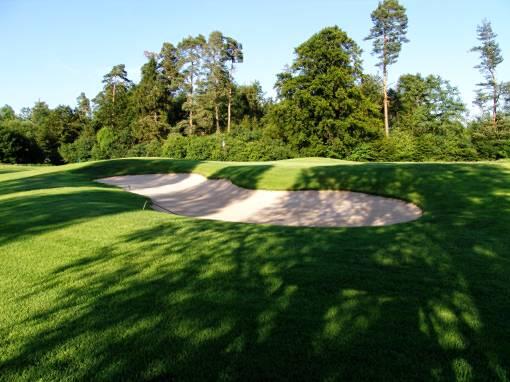 Championship Course Schloss Egmating Grün Loch 15