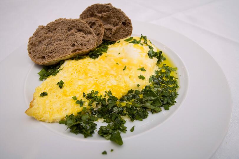 Grüne Fritatta