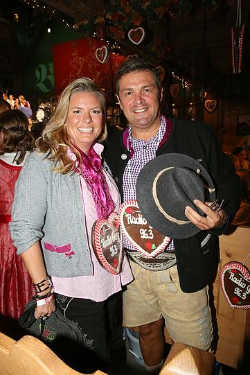 Christian Schäffer mit Ehefrau Sandra Brun.