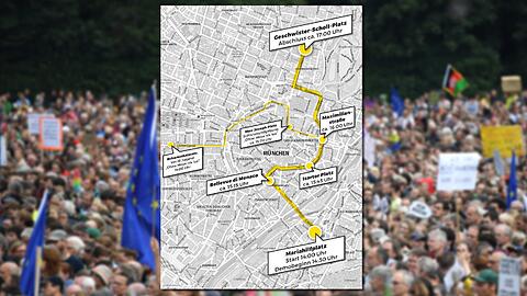 Es wird wieder voll in der Innenstadt am Samstag: die ausspekuliert-Demo sorgt für Verkehrschaos.