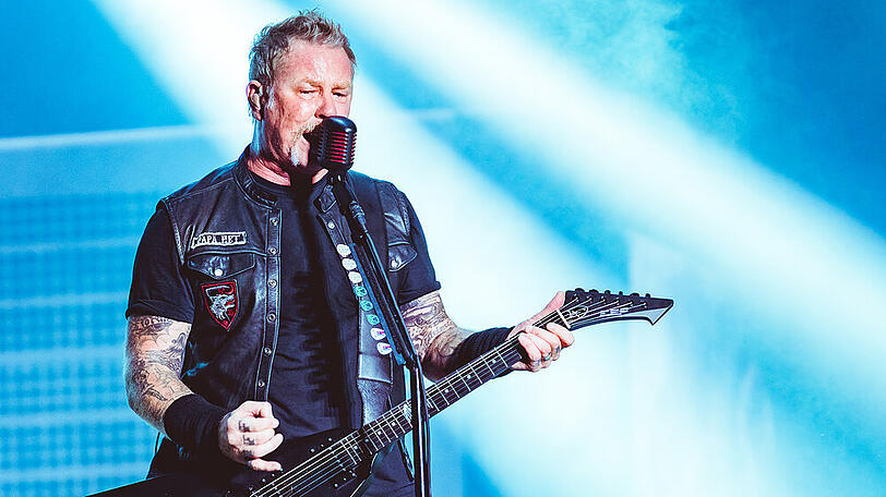 Kämpft mit seiner Alkoholsucht: Metallica-Sänger James Hetfield