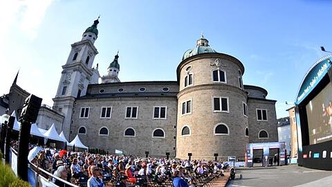 Viele Plätze frei: Festval mit Abstand.