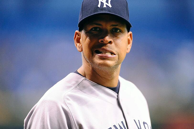 ... Baseball-Spieler Alex Rodriguez ...