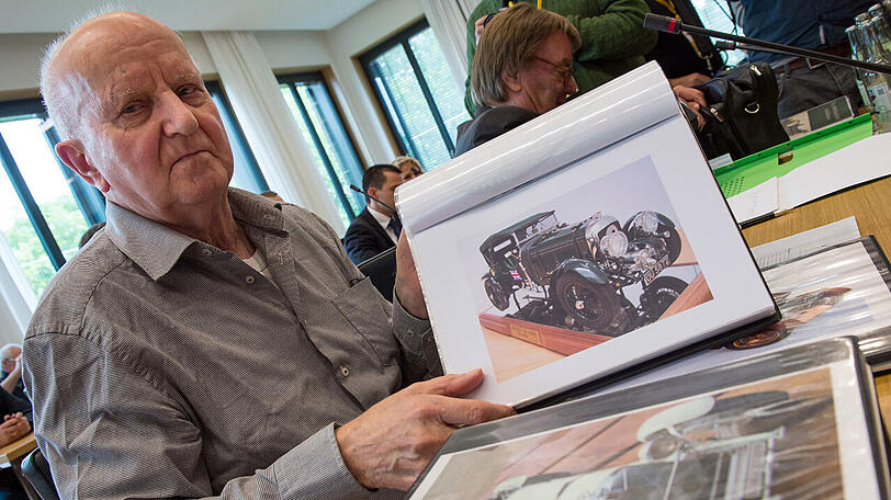 Dreifachmörder Roland S. 2015 im Landtag in München.