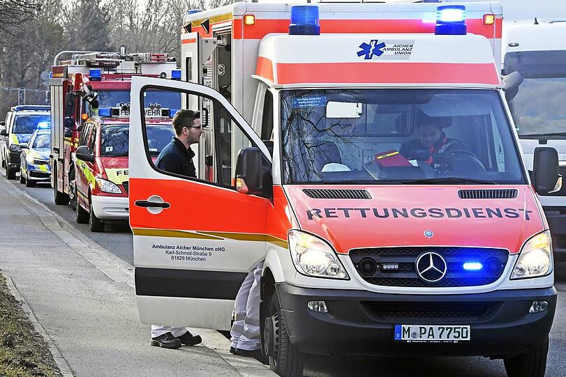 Im Sonderpädagogischen Förderzentrum München kam es am Mittwoch zu einem großen Rettungseinsatz.