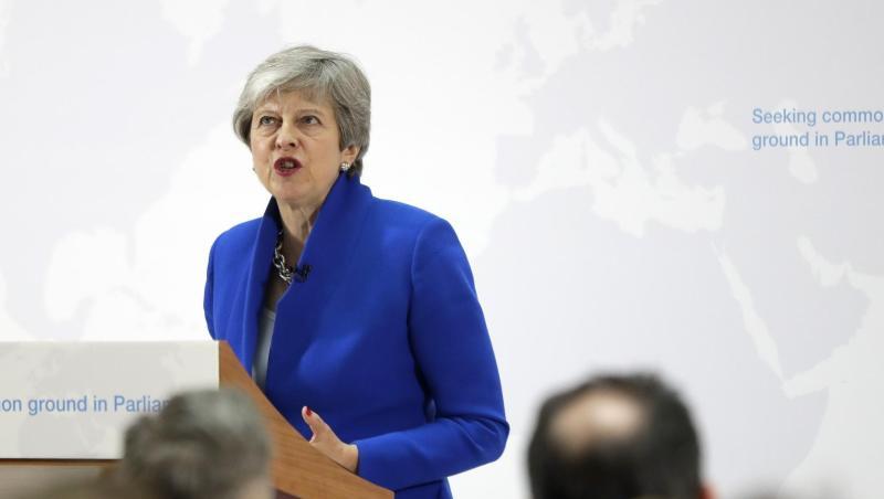 Die britische Premierministerin Theresa May kündigte an, dass das britische Parlament Anfang Juni darüber abstimmen soll, ob es ein zweites Brexit-Referendum geben soll. Die britische Premierministerin Theresa May kündigte an, dass das britische Parlament Anfang Juni darüber abstimmen soll, ob es ein zweites Brexit-Referendum geben soll.