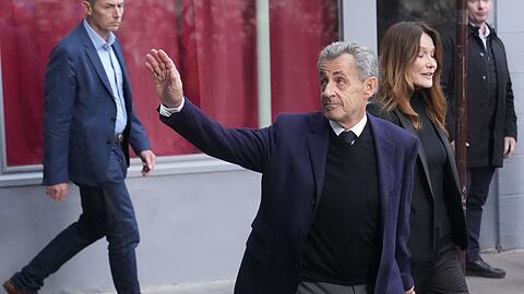 Im Oktober musste Sarkozy ins Gefängnis. (Archivbild)