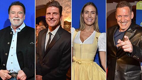 Im Stanglwirt feiern die Promis mit Arnold Schwarzenegger das Special Dinner for Climate Action 2026...