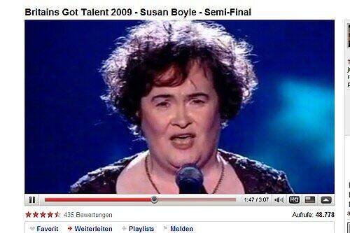 Susan Boyle: Die schottische Sängerin startet jetzt auch ohne Castingshow durch.