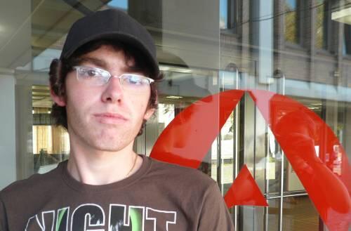 Jung, gut ausgebildet, arbeitslos: Michael Seifert (20).