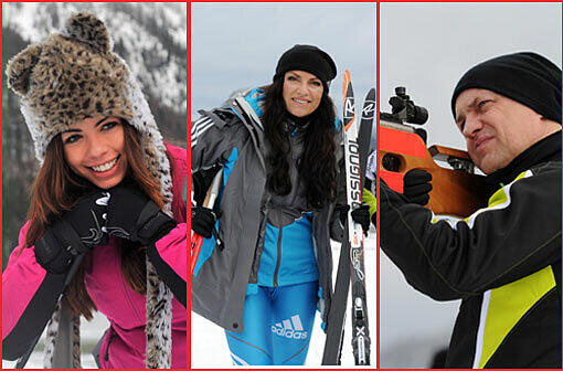 In der Chiemgau-Arena von Ruhpolding treten zwölf Promis an, präsentiert von Matthias Opdenhövel mit
Ex-Ausnahme-Biathletin Magdalena Neuner an seiner Seite als Expertin. Hier die Bilder der Teilnehmer!