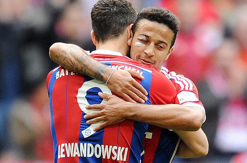 Thiago stand gegen Frankfurt erstmals seit über einem Jahr in der Startelf.