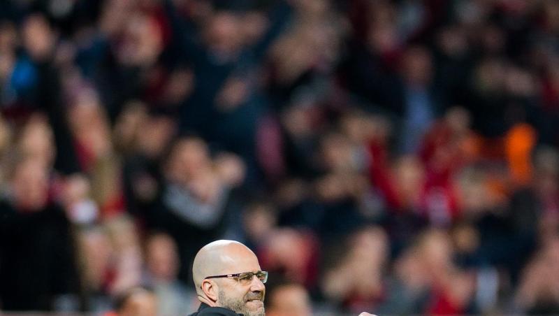 Leverkusens Trainer Peter Bosz ist mit seinem Team auf Europa-Kurs. Leverkusens Trainer Peter Bosz ist mit seinem Team auf Europa-Kurs.
