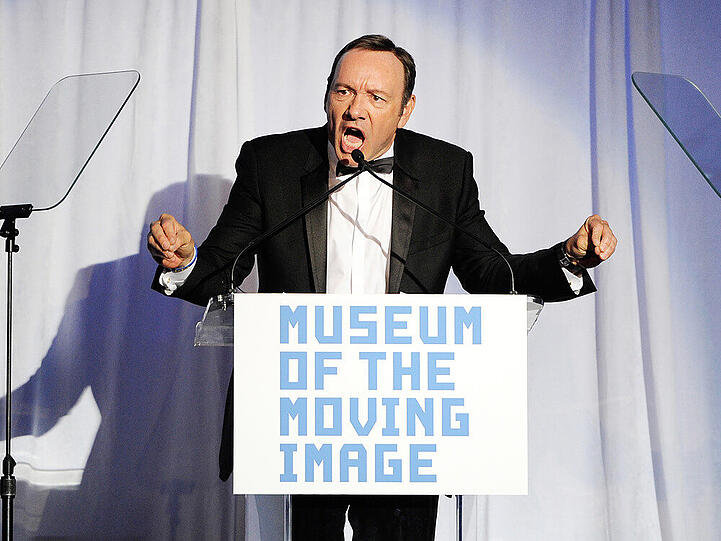 Kevin Spacey ist der Star der Netflix-Serie "House of Cards"