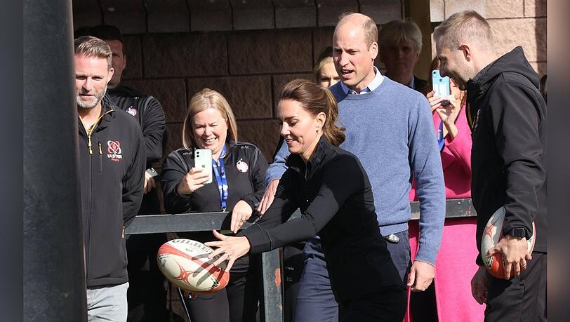 Der Herzog und die Herzogin von Cambridge messen sich gerne in sportlichen Wettbewerben.