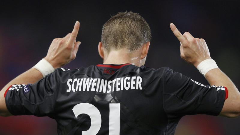 In der Form seines Lebens: Bastian Schweinsteiger. In der Form seines Lebens: Bastian Schweinsteiger.
