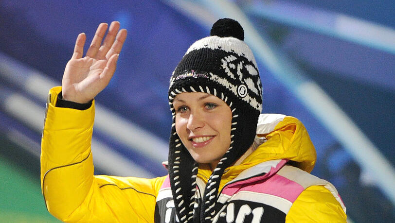 Biathlon-Star Magdalena Neuner.
