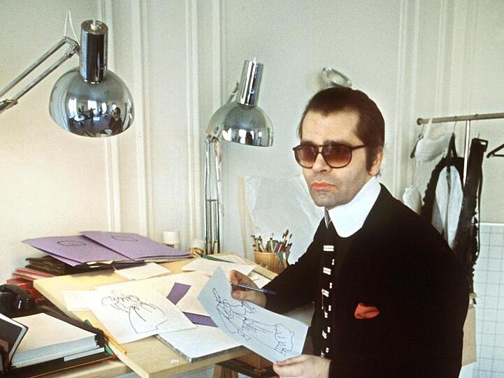 Die Ideen schienen Karl Lagerfeld nie auszugehen.