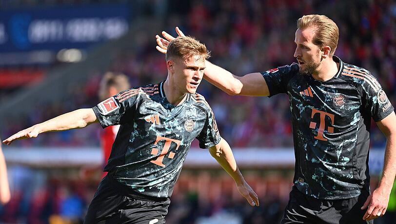 Auch ohne Binde am Arm fliegt Ersatz-Kapitän Joshua Kimmich in Richtung Meisterschaft.