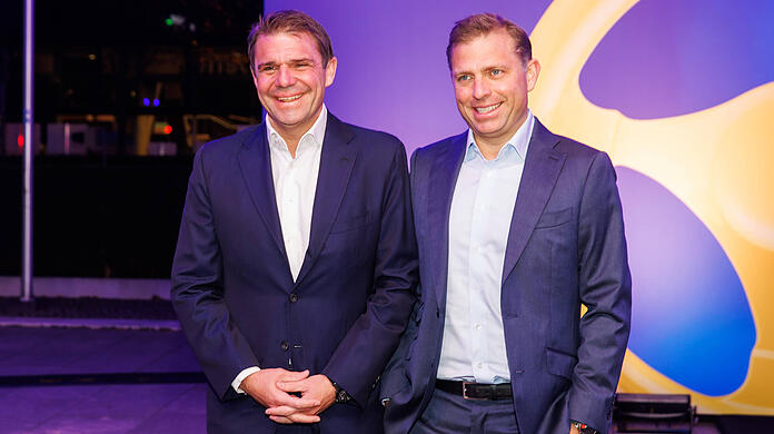 Neuer Vorsitzender im Verwaltungsbeirat des FC Bayern: Alexander Sixt (l.), neben seinem Bruder Konstantin.