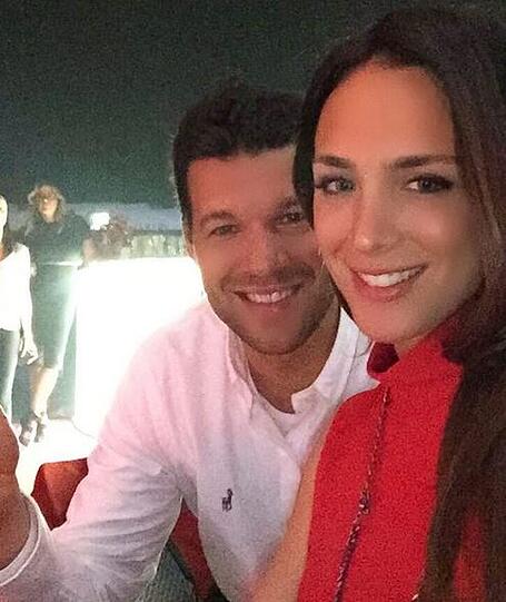 Natacha Tannous und Michael Ballack