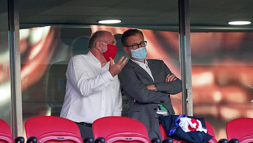 Uli Hoeneß mit Bayerns Finanz-Guru Jan-Christian Dreesen. Uli Hoeneß mit Bayerns Finanz-Guru Jan-Christian Dreesen.