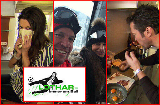 "Lothar immer am Ball": Jetzt sind die ersten Bilder aus der Reality-Soap von Lothar und seiner Joanna veröffentlicht worden...