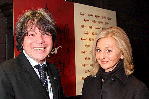 Buch-Duo: Michael Käfer und Anja Heyne.