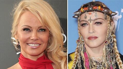 Pamela Anderson unterstützte Madonna während ihres Konzertes in Vancouver.