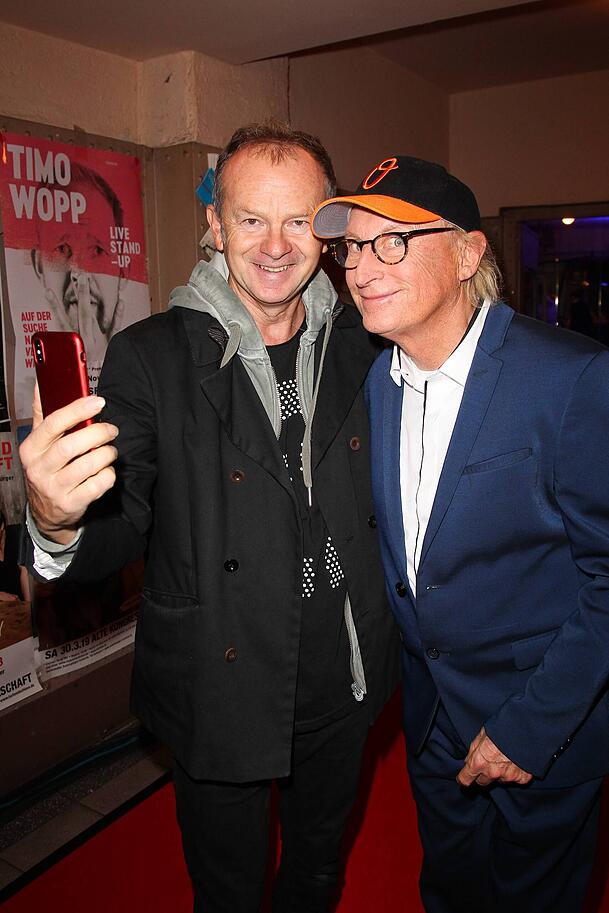 Entertainer unter sich: Willy Astor und Otto Waalkes sind eng befreundet. Entertainer unter sich: Willy Astor und Otto Waalkes sind eng befreundet.