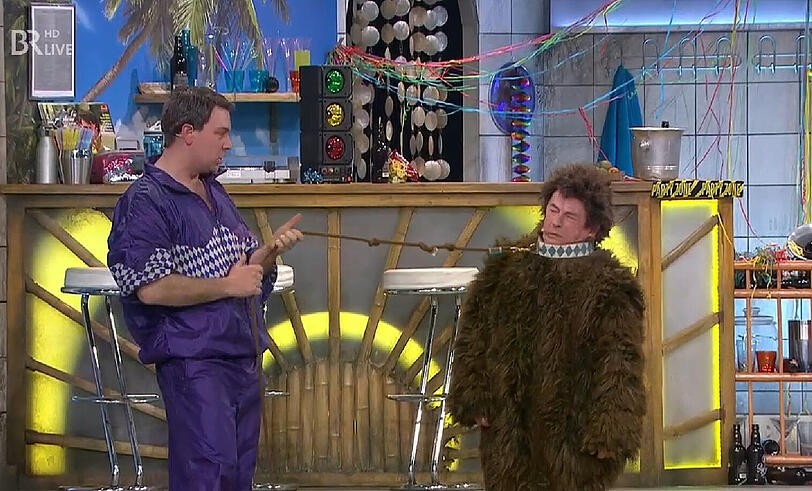 Der Doppelgänger von Markus Söder und das Bayerndusl.