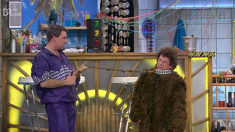 Der Doppelgänger von Markus Söder und das Bayerndusl. Der Doppelgänger von Markus Söder und das Bayerndusl.
