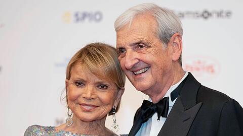 Uschi Glas und Dieter Hermann auf dem Deutschen Filmball 2025.