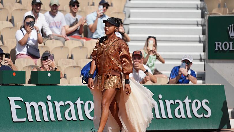Naomi Osaka ist ein Star - und darf nun auch ein Match in der Nightsession bei den French Open spielen.