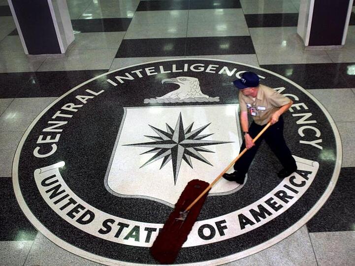 Foyer des CIA-Hauptquartiers in Langley, Washington