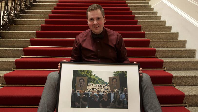 Der Gewinner in der Kategorie "Tagesaktualität": Lino Mirgeler. Der Gewinner in der Kategorie "Tagesaktualität": Lino Mirgeler.
