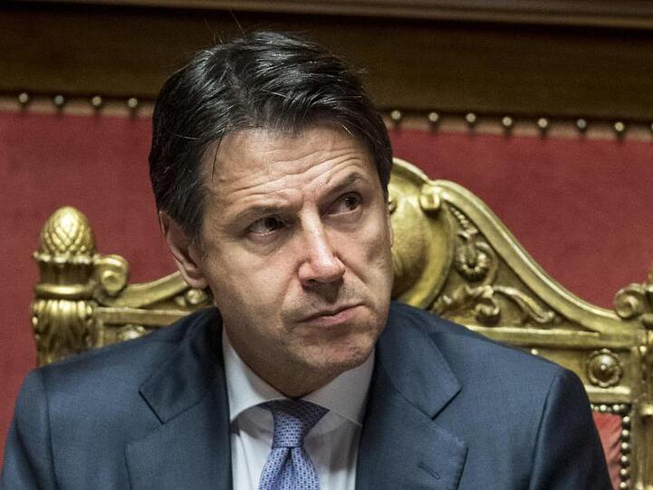 "Unfaire Zusammenarbeit": Ministerpräsident Giuseppe Conte ist schwer unzufrieden mit Innenminister Salvini.