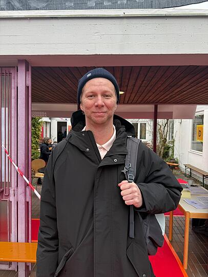 Hannes Brellochs (41), Unternehmer, K&uuml;nstler.