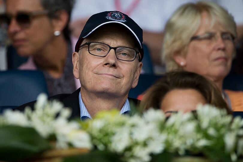 Nach Leukämie-Diagnose: Guido Westerwelle und sein erster öffentlicher Auftritt.