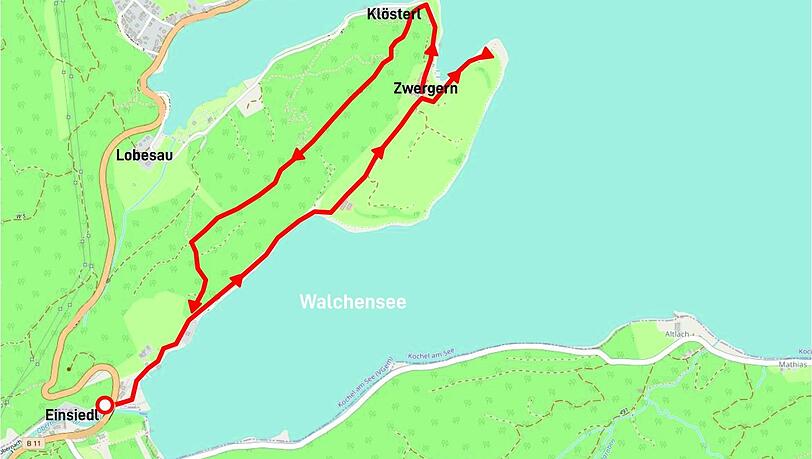 Wanderung Walchensee. Wanderung Walchensee.