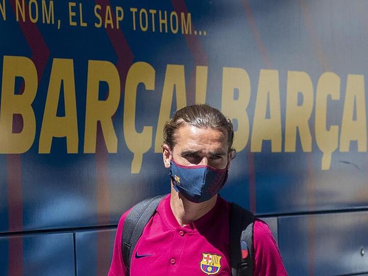 Antoine Griezmann vom FC Barcelona. Foto: Manu Fernandez/AP/dpa/Archivbild