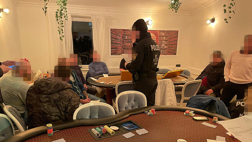 Razzia bei Pokerrunde in der Maxvorstadt Razzia bei Pokerrunde in der Maxvorstadt