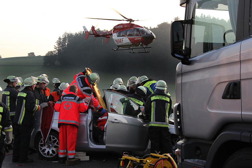 Bilder vom Unfallort.