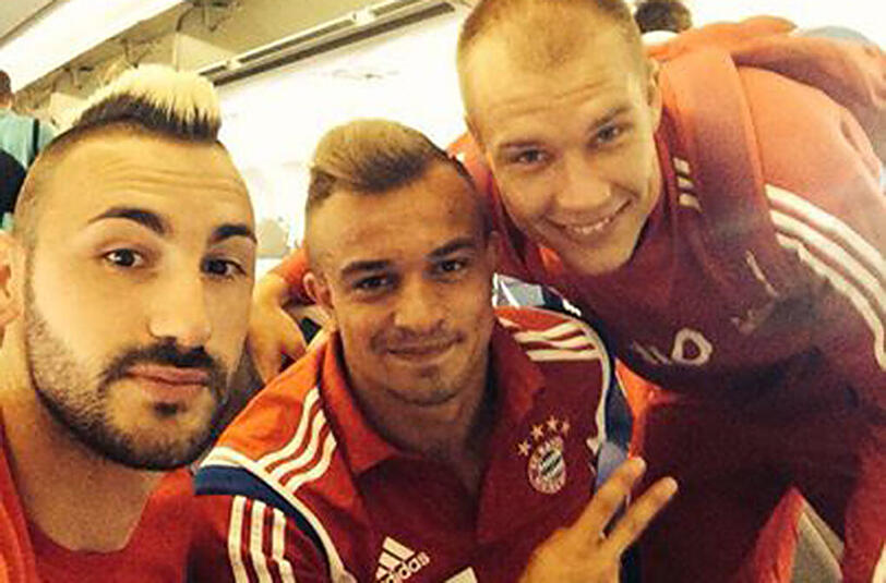 Holger Badstuber darf da nicht fehlen und gesellt sich zu Shaqiri und Contento